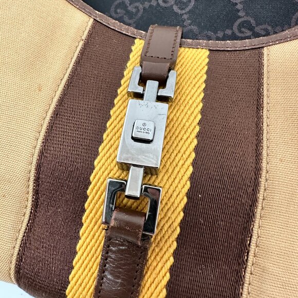 GUCCI Jackie Line Shoulder Bag Handbag Shoulder Bag GG Canvas 0021068 - Picture 5 of 6